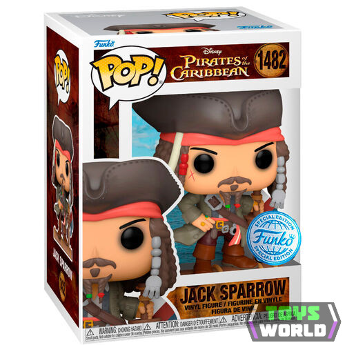 Pirates of the Caribbean Funko POP! Movies Vinyl figura Jack Sparrow 9 cm