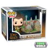 The Lord of the Rings Funko POP! Town Vinyl figura Elrond & Rivendell 9 cm