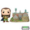 The Lord of the Rings Funko POP! Town Vinyl figura Elrond & Rivendell 9 cm