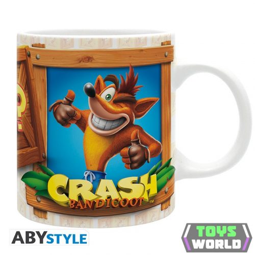 CRASH BANDICOOT - Bögre - 320 ml - "N.sane" 