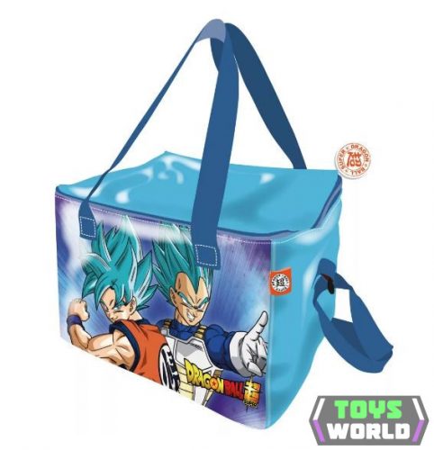 Dragon Ball Power thermo uzsonnás táska, hűtőtáska  Mérete: 22,5x15x16,5 cm  Űrtartalom: 5 l  Anyaga: 100% PVC Belső: EPE (polietilén)