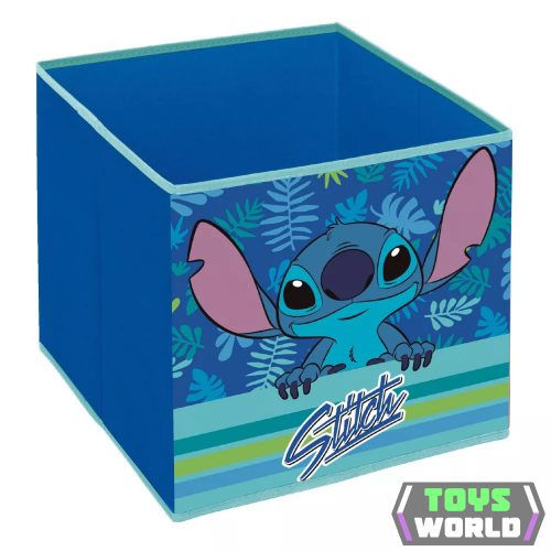 Disney Lilo és Stitch, A csillagkutya Leaf játéktároló 31×31×31 cm