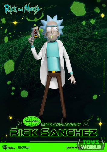 Rick and Morty Dynamic 8ction Heroes akciófigura 1/9 Rick Sanchez 23 cm