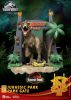 Jurassic Park D-Stage Park Gate PVC Diorama szobor 15 cm