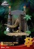 Jurassic Park D-Stage Park Gate PVC Diorama szobor 15 cm