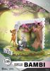 Disney 100th Anniversary D-Stage Bambi PVC Diorama szobor figura 12 cm