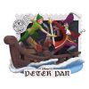 Disney 100th Anniversary D-Stage Peter Pan PVC Diorama szobor figura 12 cm