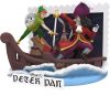 Disney 100th Anniversary D-Stage Peter Pan PVC Diorama szobor figura 12 cm