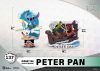 Disney 100th Anniversary D-Stage Peter Pan PVC Diorama szobor figura 12 cm