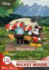 Disney D-Stage Campsite Series Mickey Mouse PVC Diorama szobor figura 10 cm