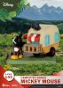 Disney D-Stage Campsite Series Mickey Mouse PVC Diorama szobor figura 10 cm