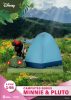 Disney D-Stage Campsite Series Mini & Pluto PVC Diorama szobor figura 10 cm