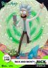 Rick & Morty D-Stage Rick PVC Dioráma szobor figura 14 cm