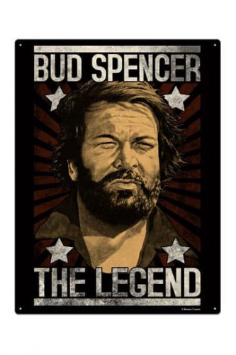 Bud Spencer The Legend fémtábla 20 x 30 cm