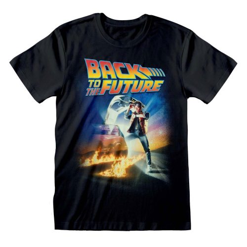 Back to the Future Poster póló