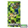 Minecraft Crafting fürdőlepedő, strand törölköző 70x140cm (Fast Dry)