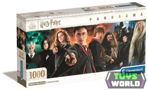 Harry Potter Foe 1000 db-os panorama puzzle Clementoni 