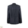 Wednesday Jacket Nevermore Academy black Striped Blazer