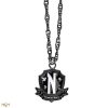 Wednesday Nyaklánc  with Pendant Nevermore Academy Black