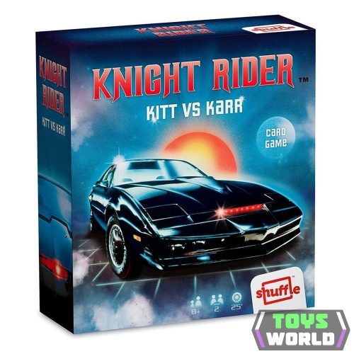 Knight Rider Kitt vs. Karr Retro kártyajáték