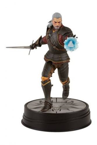 Witcher 3 Wild Hunt Geralt Toussaint Tourney Armor PVC szobor figura 20 cm