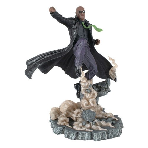 The Matrix Gallery Deluxe Morpheus PVC szobor figura 30 cm