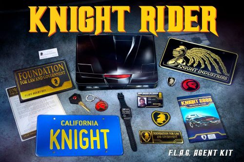 Knight Rider ajándékcsomag F.L.A.G Agent Kitt