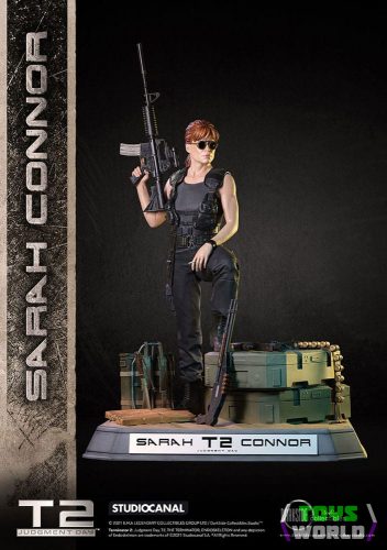 Terminator 2 Judgement Day Prémium Szobor 1/3 Sarah Connor T2 30th Évfordulós Kiadás 71 cm