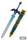 Legend of Zelda Skyward Sword Link's Master Sword Műanyag replika 66 cm