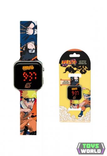 Naruto digitális LED karóra  Méret: 18x7,5x3 cm  Csomagolt termék, ajándéknak is kitűnő!