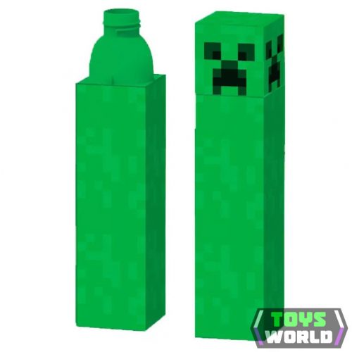 Minecraft Creeper műanyag kulacs, sportpalack 650 ml