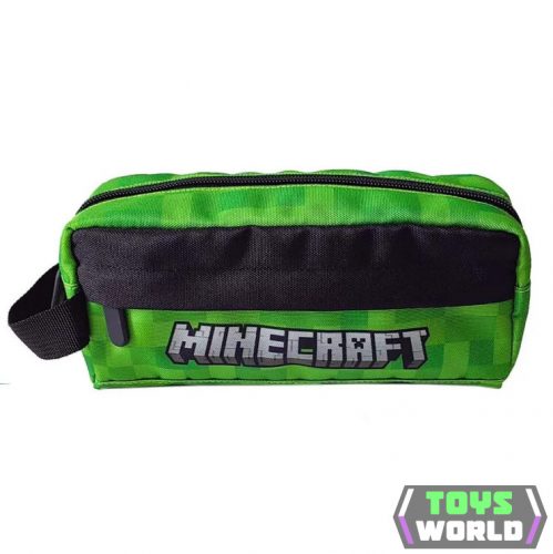 Minecraft 2 rekeszes tolltartó 23 cm