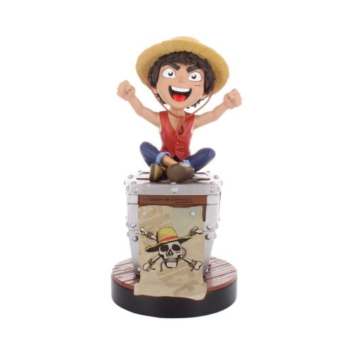 One Piece Luffy kontroller/telefon tartó Cable Guy figura 20cm