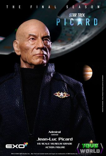 Star Trek: Picard 1/6 Jean-Luc Picard akciófigura 28 cm