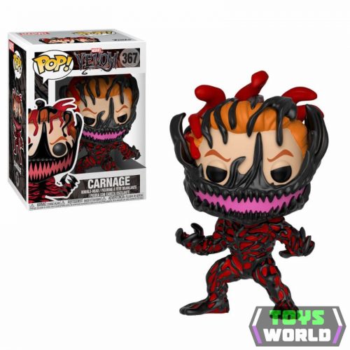 Venom Funko POP! Marvel Vinyl Bobble-Head Carnage 9 cm