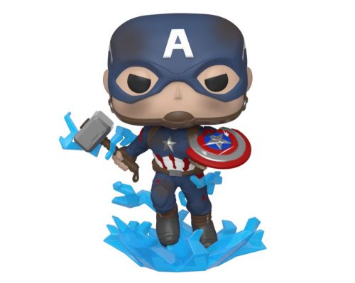 Funko POP figura Marvel Bosszúállók Végjáték Amerika Kapitány törött pajzzsal