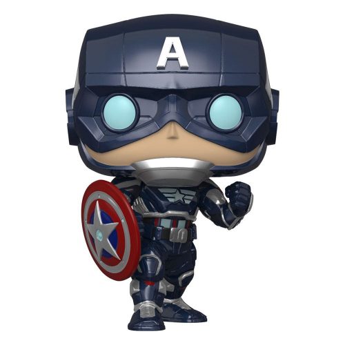 Funko POP figura Marvel Avengers Game Captain America Stark Tech Suit