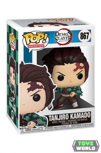 Funko POP figura Demon Slayer Kimetsu No Yaiba Tanjiro Kamado