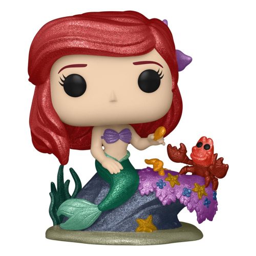 The Little Mermaid Funko POP! Movies Vinyl figura Ariel Diamond Collection Exkluzív 9 cm