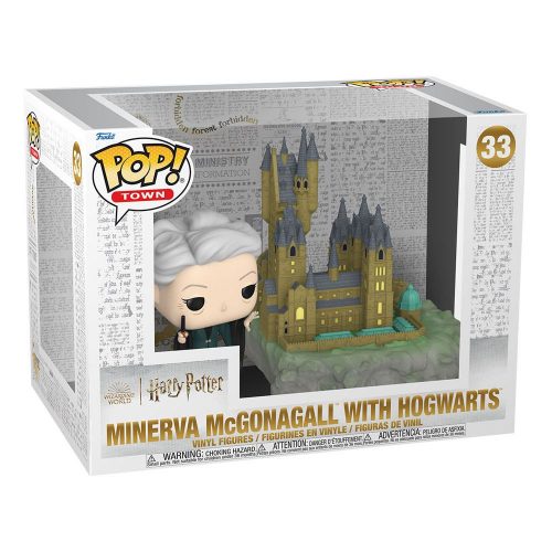 Harry Potter - Chamber of Secrets Anniversary Funko POP! Town Vinyl figura Minerva w/Hogwarts 9 cm