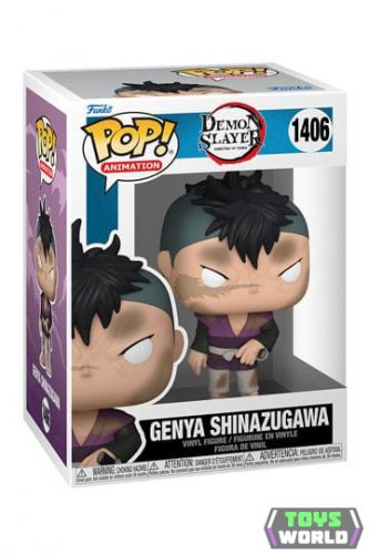 Funko POP figura Demon Slayer Kimetsu no Yaiba Genya Shinazugama