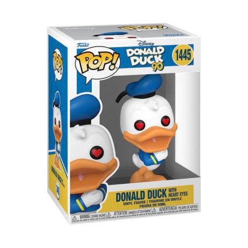 Disney DD 90th Anniversary Funko POP! Disney Vinyl figura Donald Duck(heart eyes) 9 cm