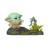 Funko POP figura Deluxe Star Wars The Mandalorian Grogu with Frog