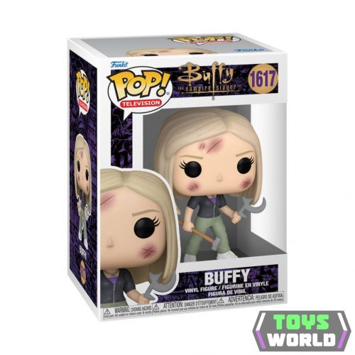 Buffy the Vampire Slayer Funko POP! TV Vinyl figura Buffy w/Weapons 9 cm