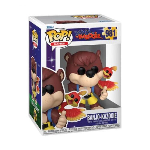 Banjo Kazooie Funko POP! Games Vinyl figura Banjo & Kazooie 9 cm