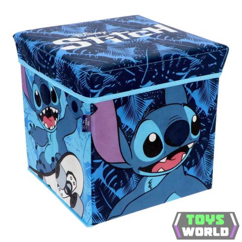 Disney Lilo és Stitch, A csillagkutya Cool Skate játéktároló 30×30×30 cm