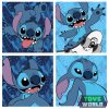 Disney Lilo és Stitch, A csillagkutya Cool Skate játéktároló 30×30×30 cm