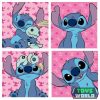 Disney Lilo és Stitch, A csillagkutya Scrump játéktároló 30×30×30 cm