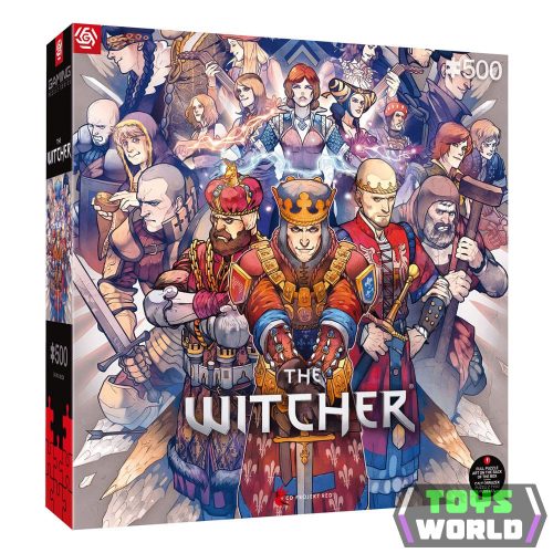 The Witcher Gaming Northern Realms puzzle (500 darab)