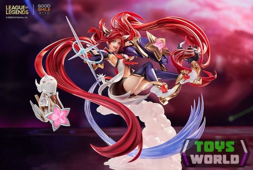 League of Legends 1/7 Star Guardian Jinx PVC szobor figura 24 cm